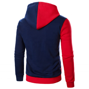 Sweat à capuche personnalisé avec logo, en molleton 100 % coton de haute qualité pour homme, collection hiver 2025, avec poche, quantité personnalisable - Product Image 2