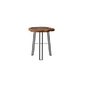 Luxury Design Modern Metal Side Table Round Shape <b>Black</b> Toughened Glass Round Shape Top & <b>Gold</b> Color <b>Frame</b> Stainless Steel - Product Image 6