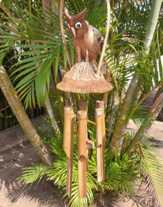 Carillón de viento de bambú auténtico hecho en Vietnam Material flexible de diseño sostenible disponible para pedidos a granel - Product Image 2