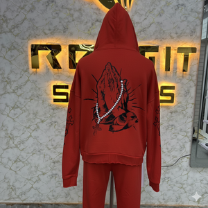 Meilleures ventes, votre propre logo, sweat à capuche à fermeture éclair de couleur marron très demandé, imprimé en usine, prix bas, sweat à capuche pour hommes, sweat à capuche pour hommes - Product Image 4