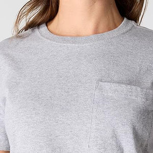 เสื้อยืดผู้หญิงผ้าโพลีเอสเตอร์ เนื้อผ้าถักโปร่งสบาย แห้งเร็ว สวมใส่สบาย เส้นใยเรียบเนียน ยืดหยุ่น ระบายอากาศได้ดี น้ำหนักเบา ใส่สบายในชีวิตประจำวัน - Product Image 2