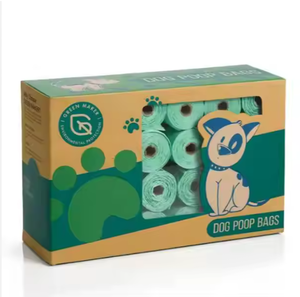 ถุงอึสุนัขแบบย่อยสลายได้ถุงอุจจาระสุนัขแบบหนาและแข็งแรงทนทานเป็นมิตรต่อสิ่งแวดล้อมเป็นมิตรต่อสิ่งแวดล้อมสีเขียว - Product Image 5