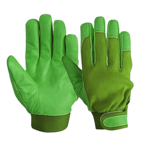 Gants d'assemblage en cuir de grain de chèvre de haute qualité Sécurité industrielle Construction de protection Jardinage Gants de ménage - Product Image 4