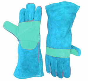 Guantes de Seguridad Industriales Reforzados de Alta Resistencia, Anti-Vibración, Duraderos, con Protección para Soldadura y Puño de Seguridad para Mano y Brazo - Product Image 5