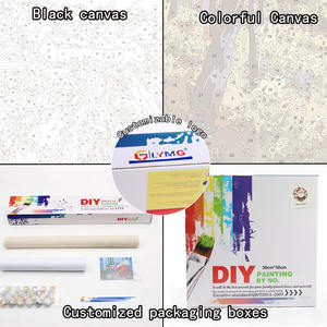 Diy Schilderij Op Nummer Op Maat Schilderij Digitale Kit Voor Bloemen En Auto 'S Geweldige Kerstcadeaus - Product Image 3