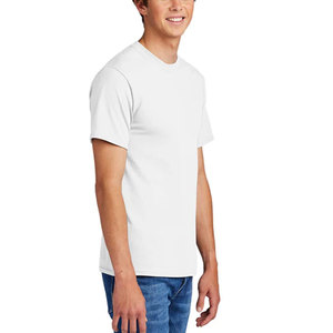 Camiseta de cuello redondo de manga corta de algodón pesado, Camiseta lisa de diseño en blanco, gran oferta, camisetas personalizadas de alto rendimiento - Product Image 6