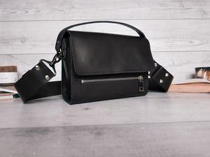 Pochette en cuir souple pour homme en cuir de vachette, grande capacité, sac bandoulière décontracté LCS-0032 - Product Image 6