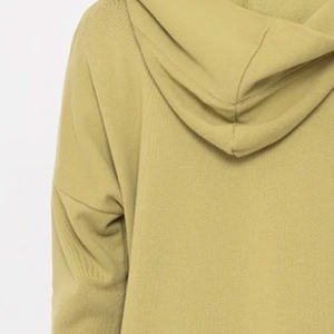 เสื้อมีฮู้ดแนวยาวยูนิเซ็กส์ทันสมัยมีเงาที่ผ่อนคลายและชายเสื้อเพื่อบรรยากาศสตรีทแวร์ - Product Image 5