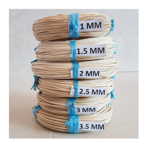 Noyau rond en rotin naturel personnalisé-Noyau blanchi et brut disponible pour la vannerie, les cadres de meubles et l'artisanat de tissage - Product Image 3