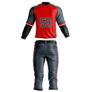 Maillots de baseball à manches courtes de haute qualité grande taille en gros tenue d'équipe vierge maillot de football américain - Product Image 6