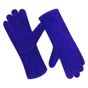 Gants de soudage en cuir de vachette robuste haute performance longue durée à l'abrasion résistant à la chaleur Protection des mains sécurité - Product Image 6