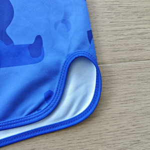 Short de boxe thaïlandaise Ceinture élastique sur le thème de la Thaïlande Polyester lavé à séchage rapide/Nylon Arts martiaux Porter Kick Boxing MMA Wrestling - Product Image 5