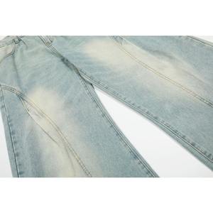 Pantalons en jean pour hommes, élégants, slim, tendance, best-seller, décontractés, service OEM, pantalons en jean pour hommes personnalisés, nouveau style - Product Image 4