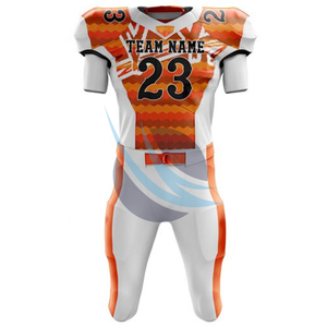 Camiseta de fútbol americano por sublimación hecha a medida, el más nuevo uniforme de fútbol americano personalizado para hombres - Product Image 1