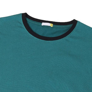 Camiseta de Punto Casual para Hombre, Transpirable, Ecológica, para Uso en Exteriores, Antiarrugas, de Manga Corta, Hecha a Medida para Adultos - Product Image 5