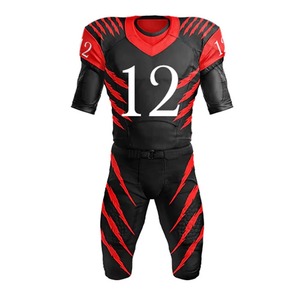 Nouvel Arrivage Maillot de football américain de la meilleure taille pour les jeunes Ensemble d'uniformes de football américain personnalisé à forte demande par sublimation - Product Image 2
