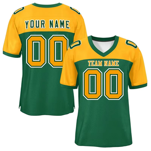 Camiseta de Fútbol Americano Personalizada, Regalo para Hombres, Mujeres, Jóvenes y Niños, Deportiva, con Nombre y Número del Equipo Impresos y Cosidos, Camiseta de Rugby con Degradado - Product Image 4