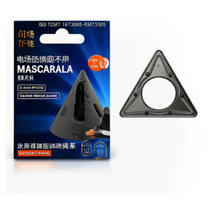 ISO TCMT 16T308E-RMT5305 D.4.4mm MT-CVD Inserto de Torneado Indexable Recubierto, Paquete de 10 para Herramientas de Torneado - Product Image 2
