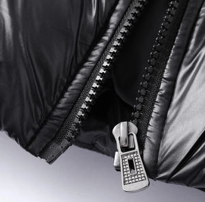 Abrigo informal de invierno para hombre, Abrigo acolchado con capucha y cremallera, chaqueta de otoño, prendas de vestir, chaqueta para hombre - Product Image 5