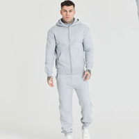 Ensemble de survêtement unisexe rose à capuche en polaire délavé, imprimé sportif 2-en-1, respirant, léger, style streetwear, couleur unie, longueur intégrale