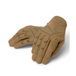Alpha Tactical Gloves - Coyote rubber/<b>velcro</b> wrist fastening shooting gloves work gloves protective gloves Camouflage Custom - Product Image 2