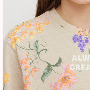 Sweet Girl Primavera Manga larga Rid Love Print Dot Cuello alto Tops Camisetas Bebé Niños Bottoming Girls Shirt Blusa - Product Image 2