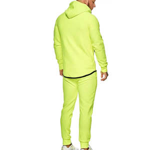 Nouveau survêtement pour homme en coton 100% écologique léger de qualité supérieure personnalisé 2024, taille plus, ensemble de survêtement - Product Image 4