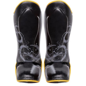 Protège-tibias avec logo personnalisé de qualité supérieure à bas prix vente en gros protège-tibias en cuir durable protège-tibias de boxe - Product Image 5