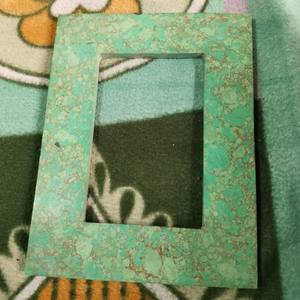 Cadre photo en marbre artisanal OEM, élégant, décoration d'intérieur en vrac, accent de luxe pour la chambre ou le bureau, fabriqué en pierre de perle - Product Image 1