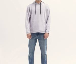 Sweats à capuche pour hommes surdimensionnés pour l'hiver Logo personnalisé Streetwear Hip Hop Style Drop Shohulder OEM - Product Image 2