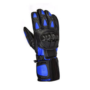 Guantes de carreras de cuero con diseño impreso personalizado de dedo completo/guantes de carreras de cuero con pantalla táctil - Product Image 1