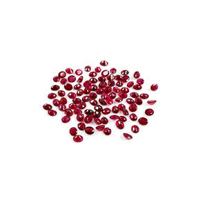 Rubis naturels de Bangkok, ovales calibrés 4x5mm 5x6mm, qualité supérieure, pierre précieuse en cristal, taille brillante, personnalisable, traité thermiquement, rose-rouge - Product Image 1
