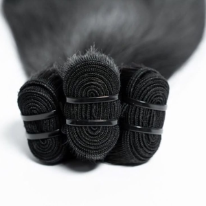 Cheveux indiens Remy, cuticules alignées, bruts, naturels, bouclés, double trame, permanente, toutes les couleurs, non traités, cheveux de temple - Product Image 1