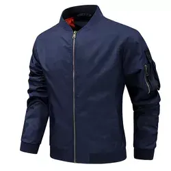 Wholesale Price Best Selling High Quality Men Bomber Jacket Custom <b>Make</b> <b>Your</b> <b>Own</b> Design And Logo Men Bomber Jackets - Product Image 3