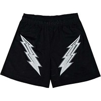 Shorts pour hommes en toile unie personnalisée, respirants, séchage rapide, écologiques, style urbain, pour le sport et la gym, taille élastique mi-haute, OEM