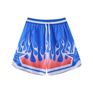 Pantalones Cortos de Baloncesto para Hombre, Logotipo Personalizado Bordado, Malla de Secado Rápido con Bolsillos, Nombre del Equipo Personalizado, Cierre con Cordón - Product Image 4