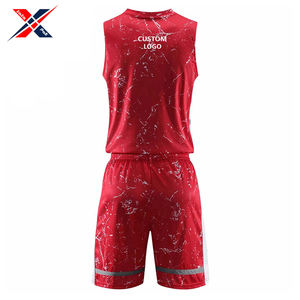 Maillots de basket-ball imprimés par sublimation de qualité supérieure, 100% polyester, unisexe, adultes, grandes tailles, séchage rapide, respirant - Product Image 6