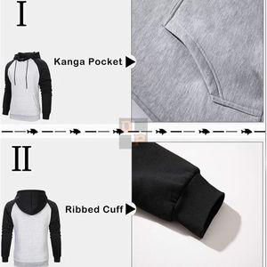 Sweats à capuche de mode de haute qualité vierges vente en gros fabricants de logo personnalisé tissu polaire coton sweat à capuche pour hommes Service OEM personnalisé - Product Image 3