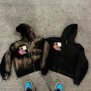 Sweat à capuche confortable pour homme avec poignets côtelés Impression numérique décontractée et athlétique pour une utilisation quotidienne en hiver Superposition essentielle - Product Image 1