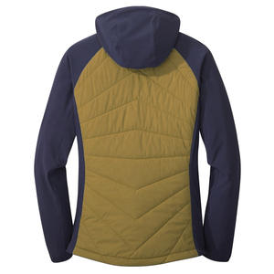 Veste matelassée de haute qualité 2025, vêtements d'extérieur décontractés personnalisés, veste matelassée hybride pour hommes, manteaux d'hiver, veste matelassée imperméable - Product Image 5