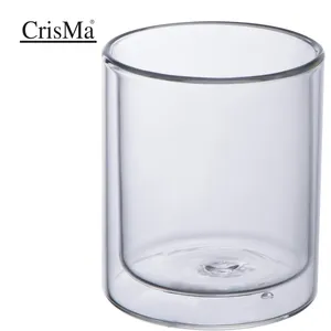 แก้วน้ำแก้วใสส่วนตัว EMILIAN แก้วคาปูชิโน่ อุปกรณ์เครื่องดื่ม - Product Image 1