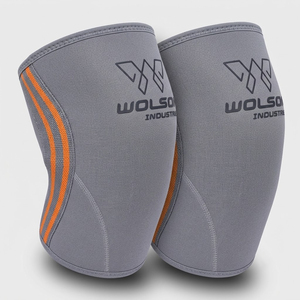 Soporte de Muñeca de Neopreno Cómodo con Cierre de Gancho y Bucle para Levantamiento de Pesas, Entrenamiento en Gimnasio, Sentadillas, Peso Muerto y Ejercicio Diario - Product Image 1