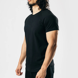 T-shirts de sport personnalisés respirants pour hommes, vêtements de sport, t-shirt homme personnalisé avec impression de logo - Product Image 3