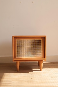 Table d'appoint dans la chambre à coucher avec rotin de couleur naturelle fait à la main meilleure qualité - Product Image 2