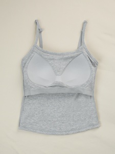 เสื้อกล้ามแฟชั่นฤดูร้อนใหม่คุณภาพสูงสวมใส่สบายเสื้อแขนกุดเซ็กซี่ระบายอากาศสั้นสำหรับเด็กผู้หญิง - Product Image 3