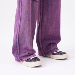 Pantalones Vaqueros Holgados Personalizados para Hombre, Pantalones de Diseñador, Vaqueros Holgados de Mezclilla Lavada, Vaqueros Holgados Polar Big Boys - Product Image 6