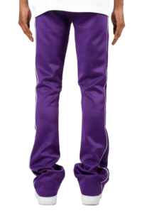 Custom <b>Men's</b> Trousers <b>Men's</b> <b>Pants</b> Trousers <b>Pants</b> Casual Purple Color Stacked <b>Sweat</b> <b>Pants</b> <b>Men</b> Stacked Joggers 2025 - Product Image 3