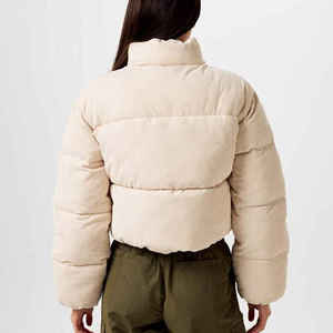 Custom Women Fashion <b>Crop</b> Puffer <b>Jackets</b> and Coats Winter Coat for Women Fashion Apparel & Accessories Breathable <b>Jacket</b> - Product Image 6