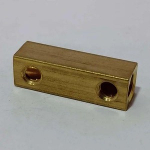 Meilleur prix bornes de fil d'épissure rapide en laiton Durable à 2 voies connecteurs de bêche de ferroutage connecteur à Double bêche - Product Image 1