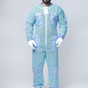 Traje de Apicultura Premium con Velo que Ofrece Protección Completa para el Cuerpo, Tejido de Algodón Transpirable y Ajuste Cómodo para un Trabajo Seguro en la Colmena - Product Image 2